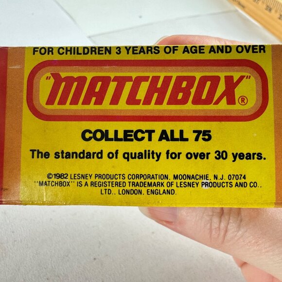 Vintage Matchbox Die Cast Metal Double Decker London Bus 17 Red - Picture 3 of 6